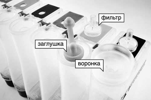 Внешние емкости
