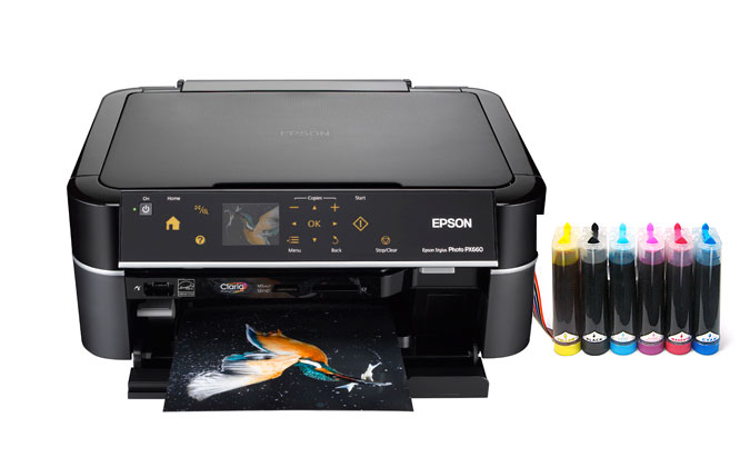 МФУ с СНПЧ Epson Stylus Photo PX660 МФУ с СНПЧ Epson Stylus Photo PX660