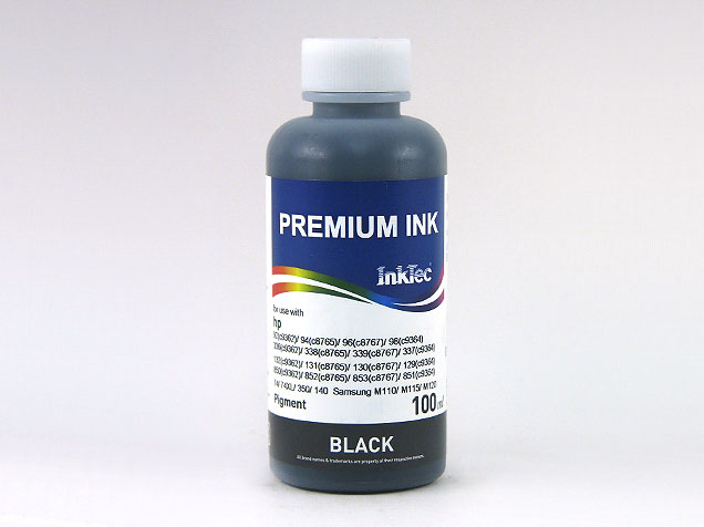 Чернила InkTec для HP 122 / 122XL Black Pigment Чернила InkTec для HP 122 / 122XL Black Pigment