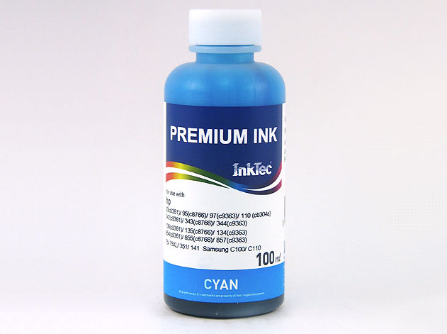 Чернила InkTec для HP 122 / 122XL Cyan Чернила InkTec для HP 122 / 122XL Cyan