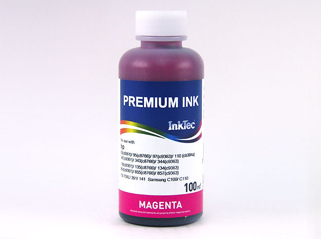 Чернила InkTec для HP 122 / 122XL Magenta Чернила InkTec для HP 122 / 122XL Magenta