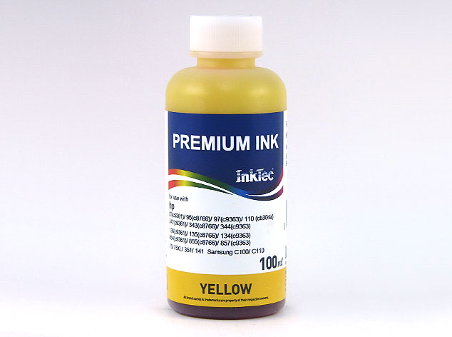 Чернила InkTec для HP 122 / 122XL Yellow Чернила InkTec для HP 122 / 122XL Yellow