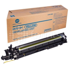 Блок проявки Konica-Minolta DV-512Y Yellow для bizhub C224 / C284 / C364 / C454 / C554 A2XN08D оригинальный