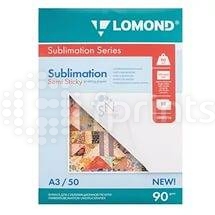 Сублимационная бумага Lomond липкая A3, 90 г/м2, 50 листов