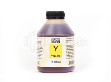 Чернила Блок Блэк для HP DJ 2545 / 2645 / 3515 Yellow 500 мл.
