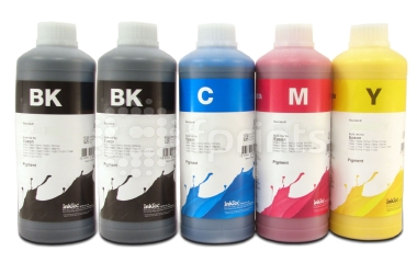 Чернила Epson SureColor SC-T3200, SC-T5200, SC-T7200 комплект 5 цветов по 1 л. (InkTec)