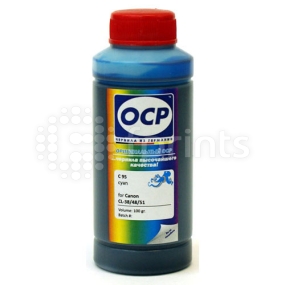 Чернила OCP для Canon CL-38 / CL-41 / CL-51 Cyan 100 гр.