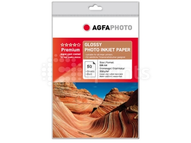 Фотобумага AGFA А4 210 г/м глянцевая 50 листов