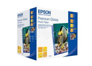 Фотобумага Epson Premium Glossy Photo Paper 10х15 (А6) 255 г/м глянцевая 500 л.