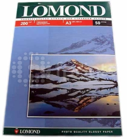 Фотобумага Lomond А3 230 г/м глянцевая 50 л.