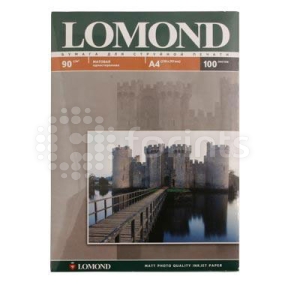 Фотобумага Lomond А4 90 г/м матовая 100 л.