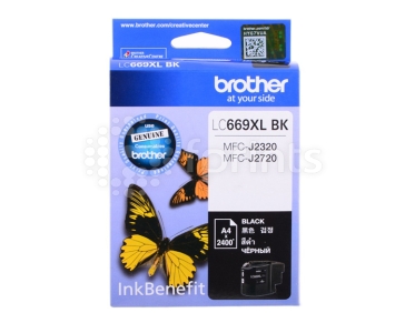 Картридж Brother LC669XLBK Black