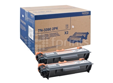 Лазерный картридж Brother TN-3390 Black 2 шт.