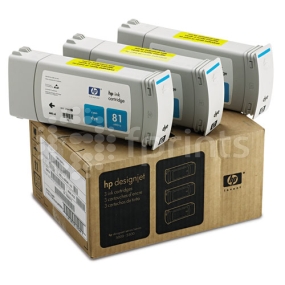 Картридж HP C5067A 81 Cyan (3-pack C4931A) для HP DJ 5000 / 5500