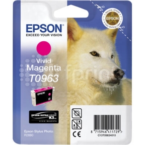 Картридж Epson T0963 Vivid-Magenta