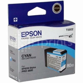 Картридж Epson T5802 Cyan