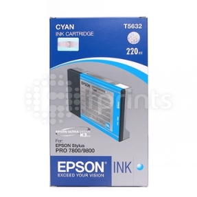 Картридж Epson T5632 Cyan