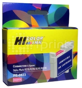 Картридж Hi-Black для Epson PE-0823 (T0823) Magenta