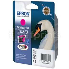 Картридж Epson T0813 Magenta