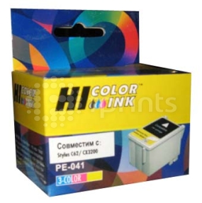 Картридж Hi-Black для Epson PE-041 (T041) Color