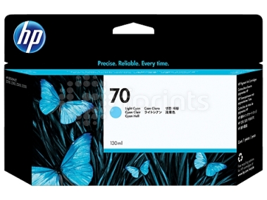 Картридж HP №70 (C9390A) Light Cyan светло голубой 130 мл.