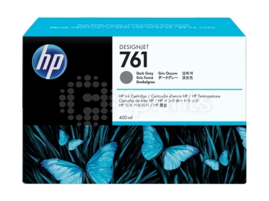 Картридж HP №761 (CM996A) Dark Grey темно серый 400 мл.
