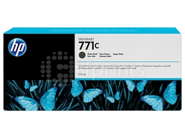Картридж HP №771С (B6Y07A) Matte Black матовый черный 775 мл.