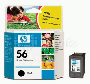 Картридж HP 56 (C6656AE) черный