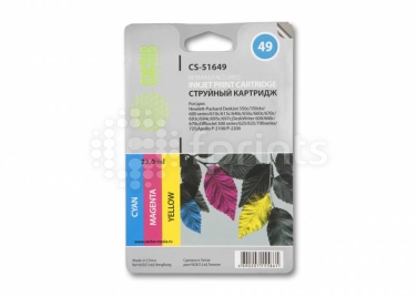 Картридж HP OJ 500 / 590 / 635 Color (Cactus)