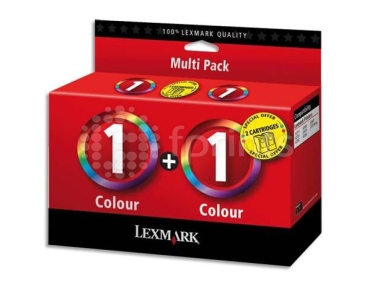 Картридж Lexmark 1+ (80D2955) трехцветный 2 шт.