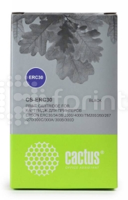Матричный картридж Epson ERC 30 / 34 / 38 (Cactus) Black
