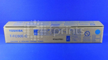 Тонер-картридж Toshiba T-FC50E-C Cyan