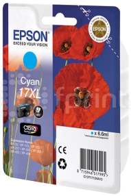 Картридж Epson T1712 (17XL) Cyan