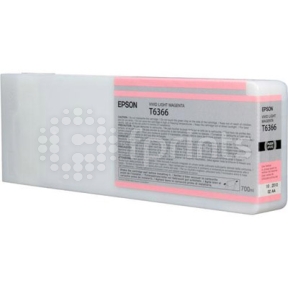 Картридж Epson T6366 Vivid Light-Magenta 700 мл.