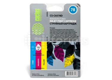 Картридж Cactus CS-C6578D Color
