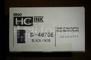 Краска Riso Black для HC 5500 оригинальная 1000 мл. S-4670