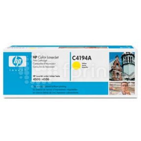 Лазерный картридж HP C4194A Yellow