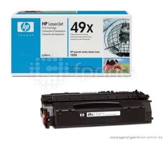 Лазерный картридж HP 49X (Q5949X) Black