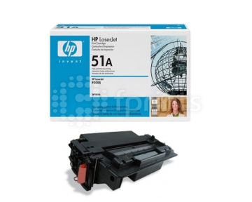 Лазерный картридж HP 51A (Q7551A) Black