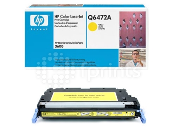 Лазерный картридж HP Q6472A Yellow