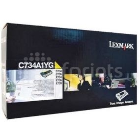 Картридж Lexmark c73x / x73x Return 6K Yellow (желтый)