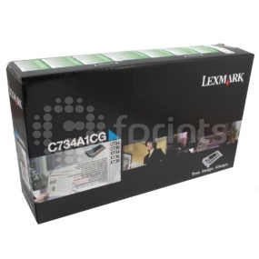 Картридж Lexmark c73x / x73x Return 6K Cyan (голубой)