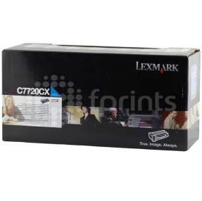 Картридж Lexmark для C772 Cyan (голубой) Return Program 15K