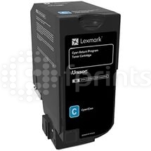 Картридж Lexmark с Картриджом голубого цвета (3000) CX725de / CX725dhe / CS725de / CS720de