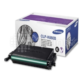 Лазерный картридж Samsung CLP-K660B Black