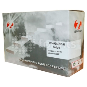 Картридж HP Color LJ M252 Т-к CF402A(201A) Yellow (1.4k). 7Q