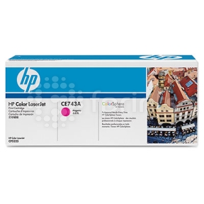 Лазерный картридж HP CE743A Magenta