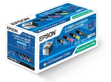 Набор лазерных картриджей Epson AcuLaser C1100 / CX11 Color (S050268)