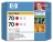 Фото набор картриджей HP №70 (CB347A) Red красный