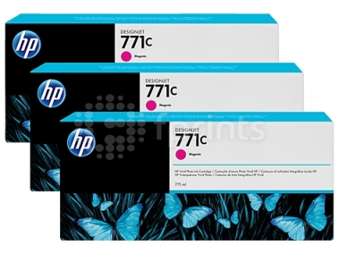 Набор картриджей HP №771C (B6Y33A) Magenta пурпурный